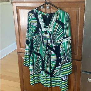 Crown and ivy palm dress